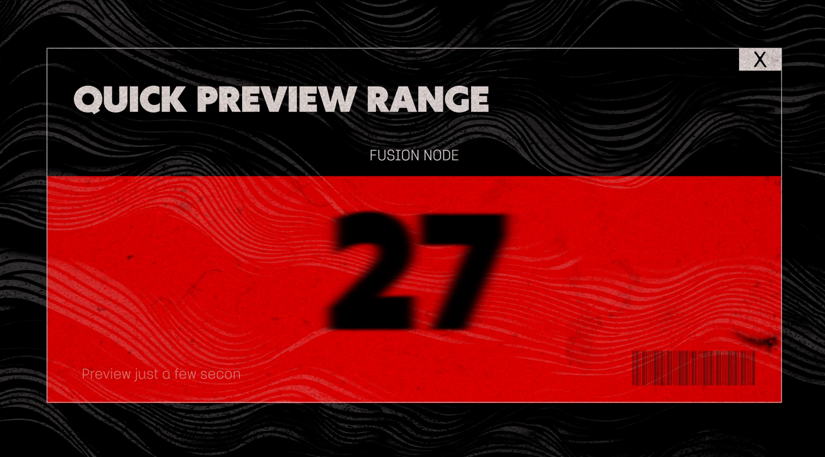 Preview Just a Few Seconds Without Playing The Whole Comp