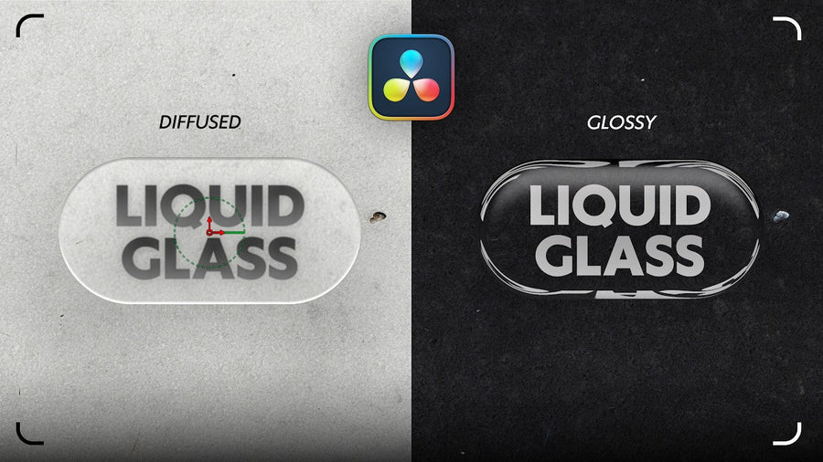 Create Apple Style Liquid Glass in DaVinci Resolve (Full Tutorial)